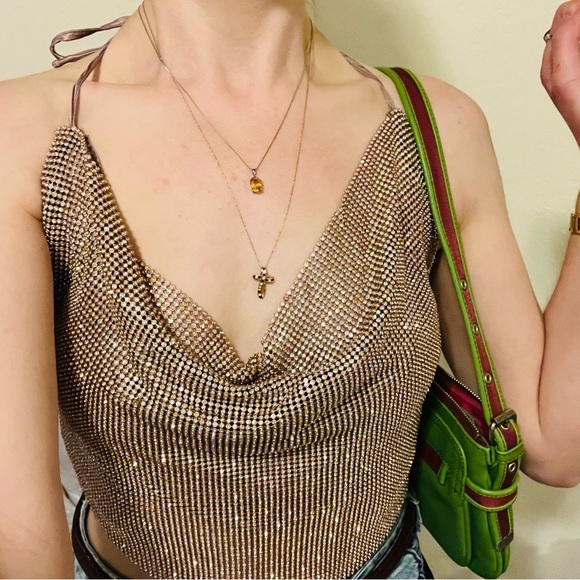 Better Be Other - Better Be Glittering Bandeau in Rose Gold